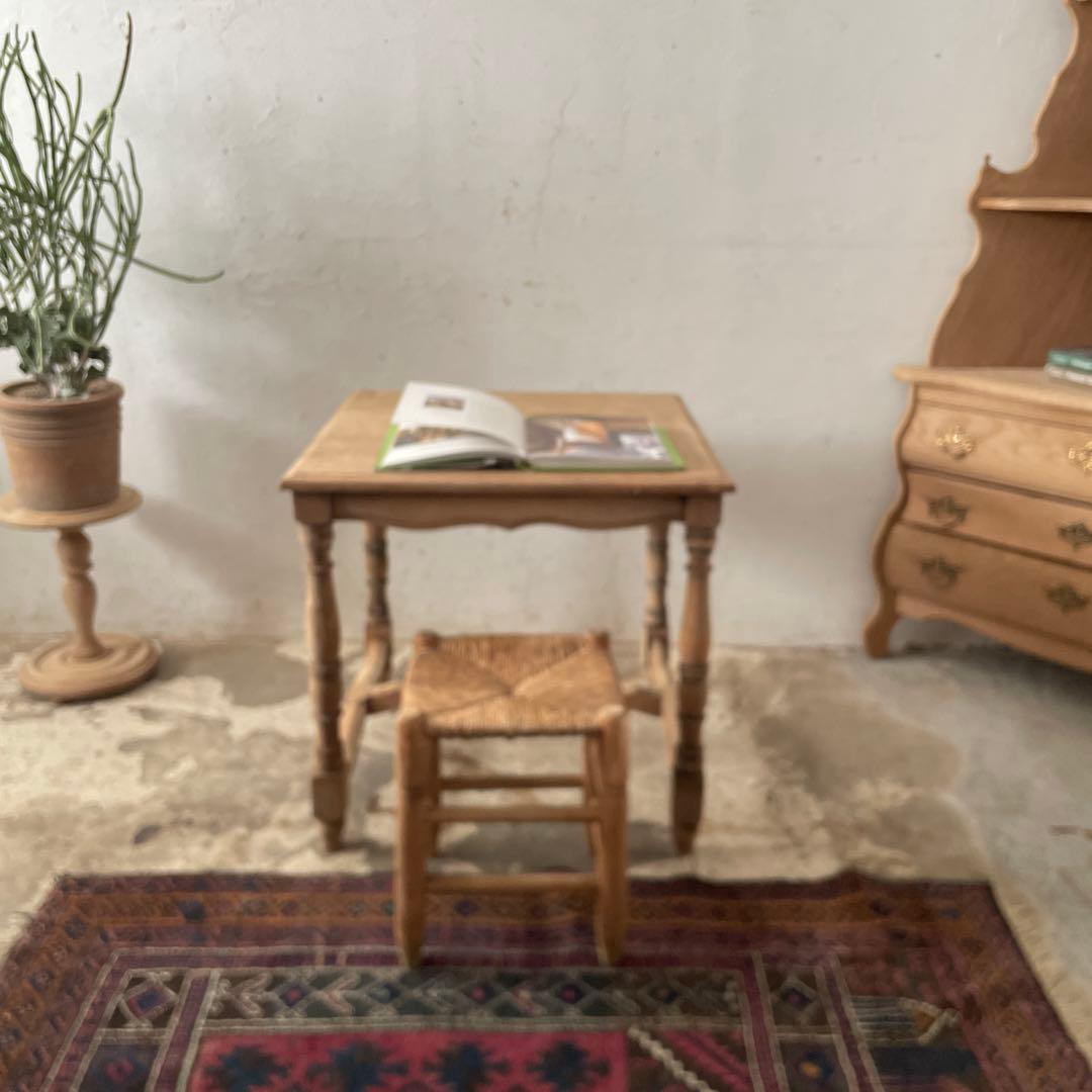 年末・年始SALE サイドテーブル　コーヒーテーブル　キッズデスク　剥離