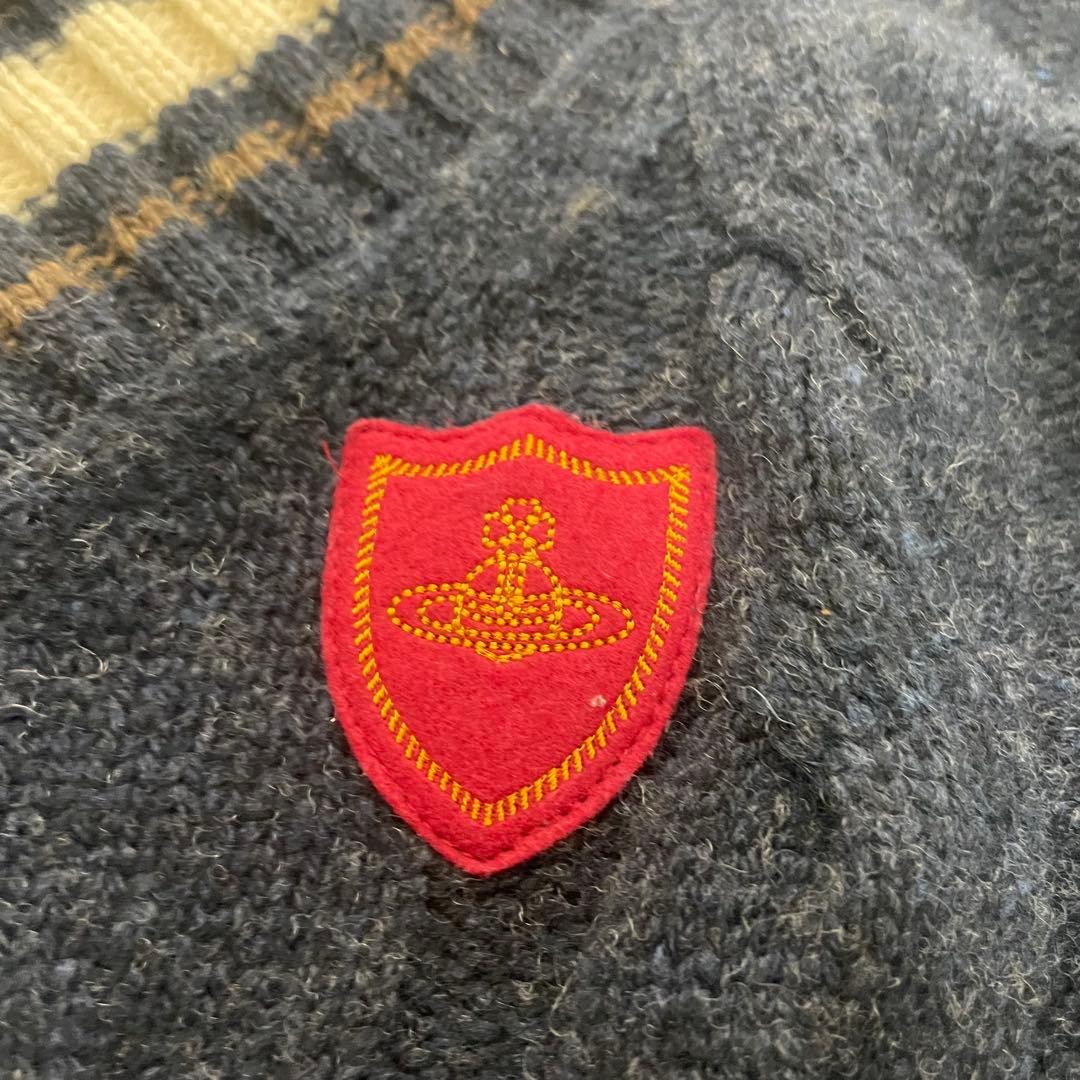 Viviennewestwood man チルデンニット スクールニット 46