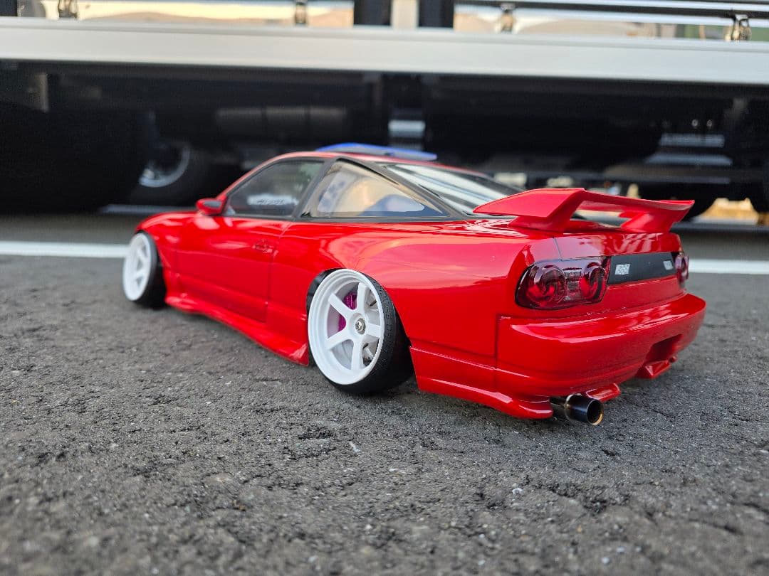 パンドラRC　東北仕様180SX　製作済み新品ラジコンホディ　箱付