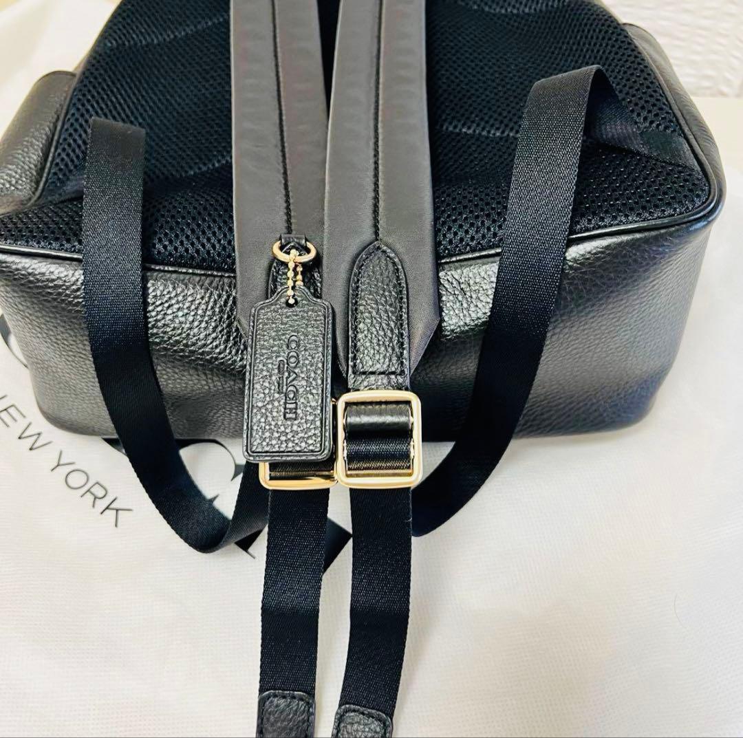COACH コーチ　リュック　シグネチャー　ブラウン/ブラック　美品