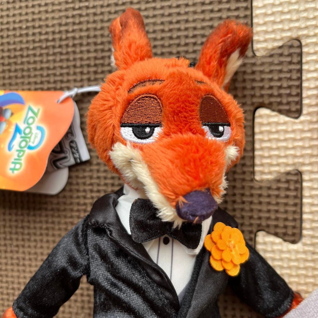 ディズニー ズートピア2 ニック＆ジュディぬいぐるみチャーム