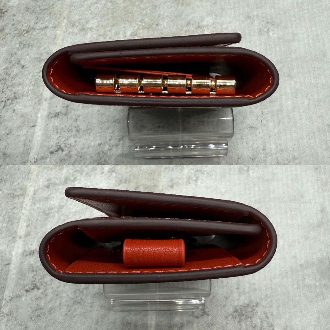 【美品】COACH コーチ スヌーピー キーケース PVC コラボ ブラウン