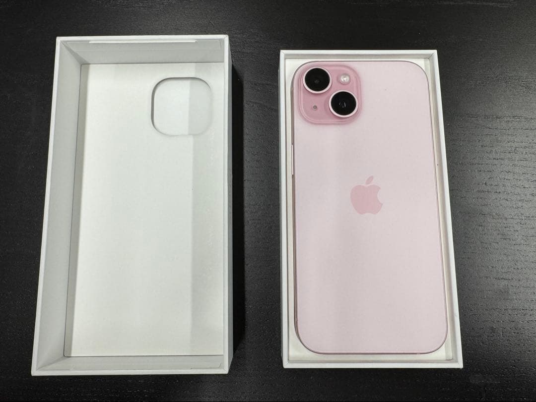 Apple iPhone 15 ピンク 128GB 中古 本体 SIMフリー