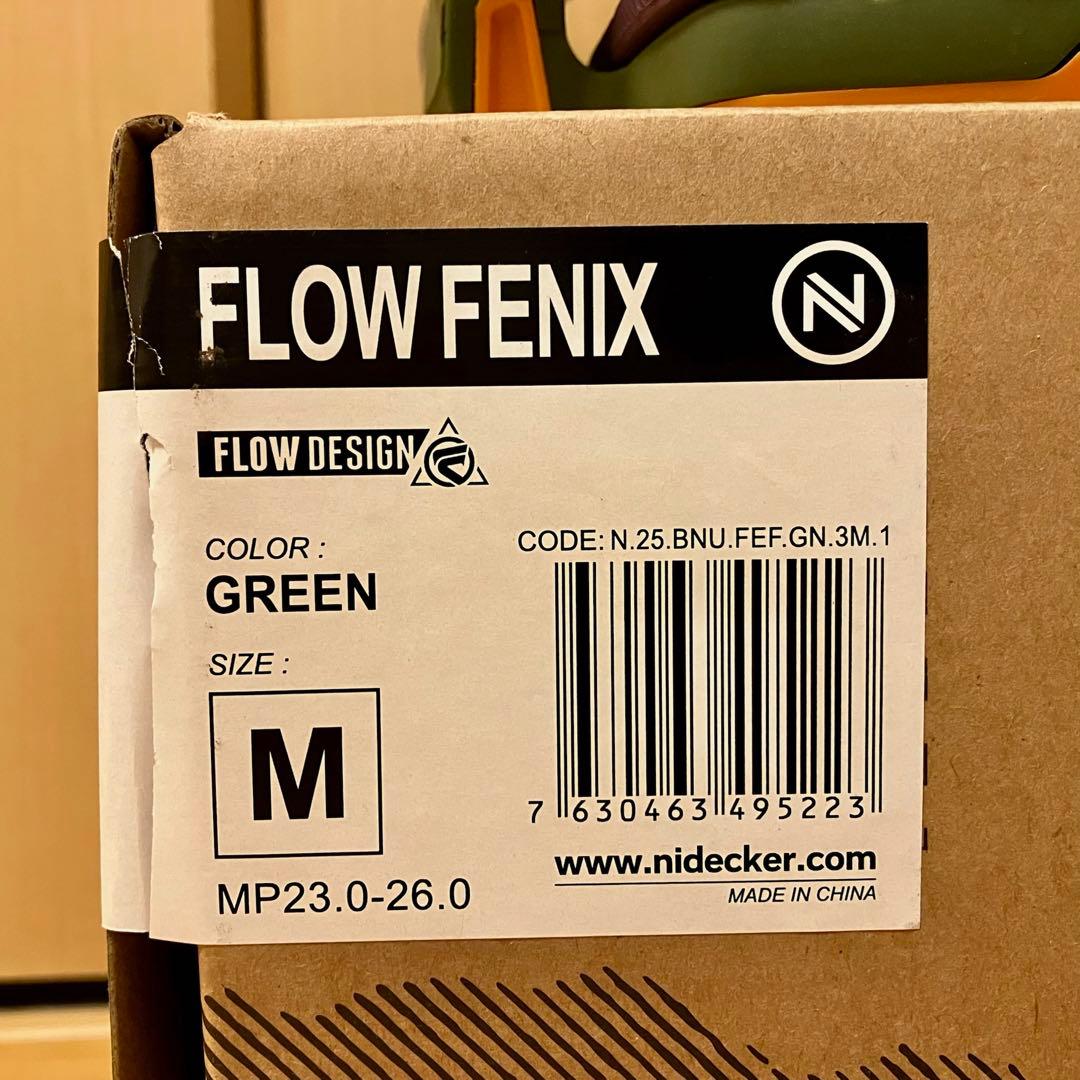 【使用2回美品】24-25 FLOW FENIX Mサイズ