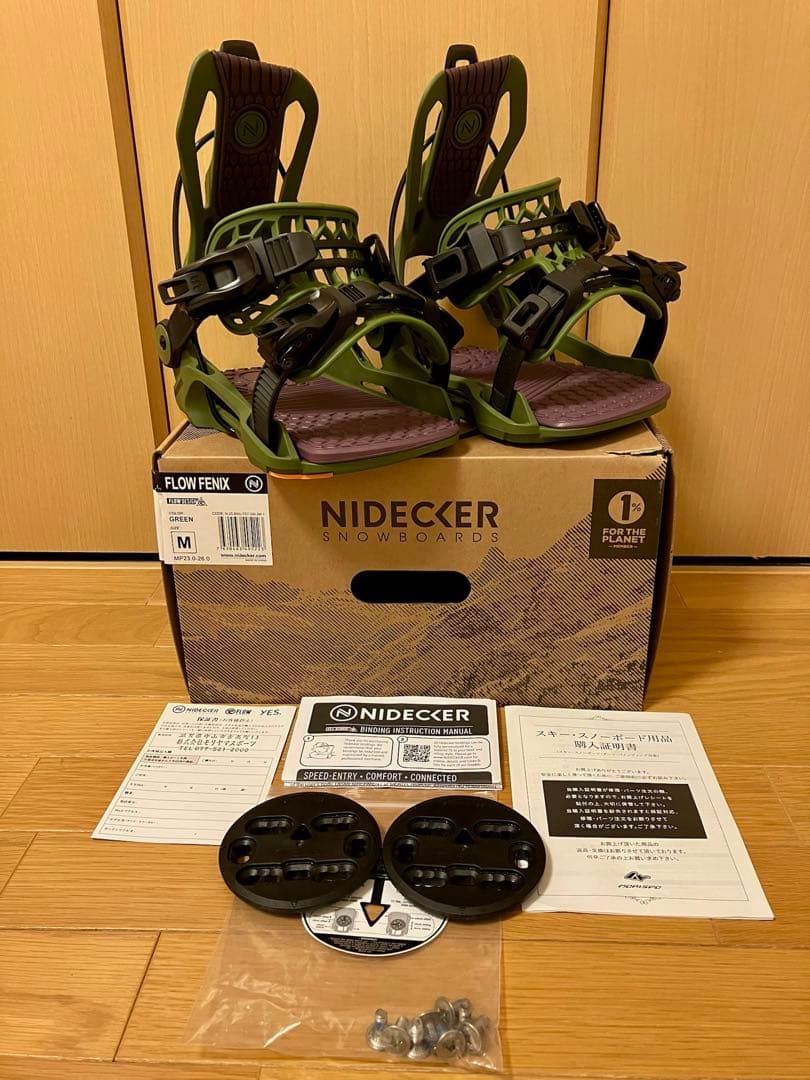 【使用2回美品】24-25 FLOW FENIX Mサイズ