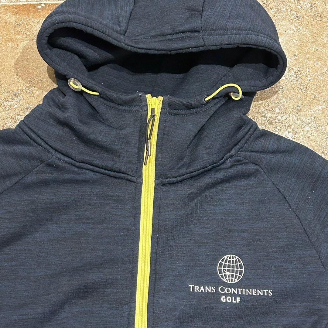 トランスコンチネンツ ゴルフ セットアップ ジップパーカー ジョガー