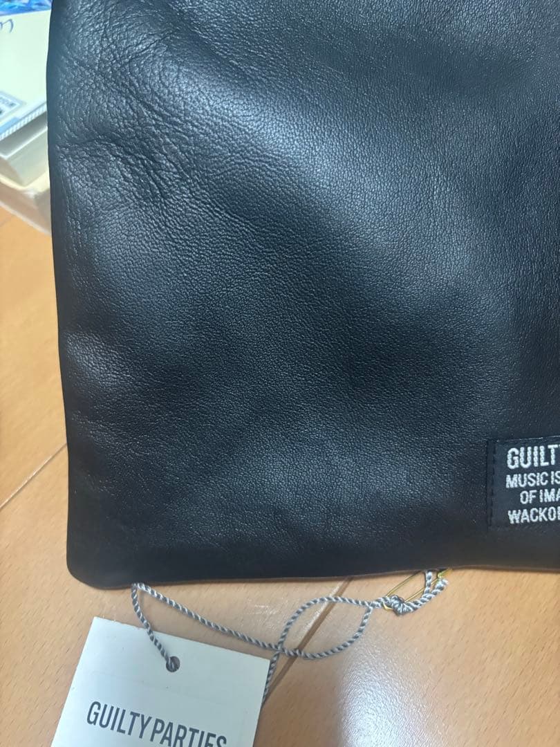 wacko maria レザーポーチ　黒　野村訓市　ロンハーマン　bedwin