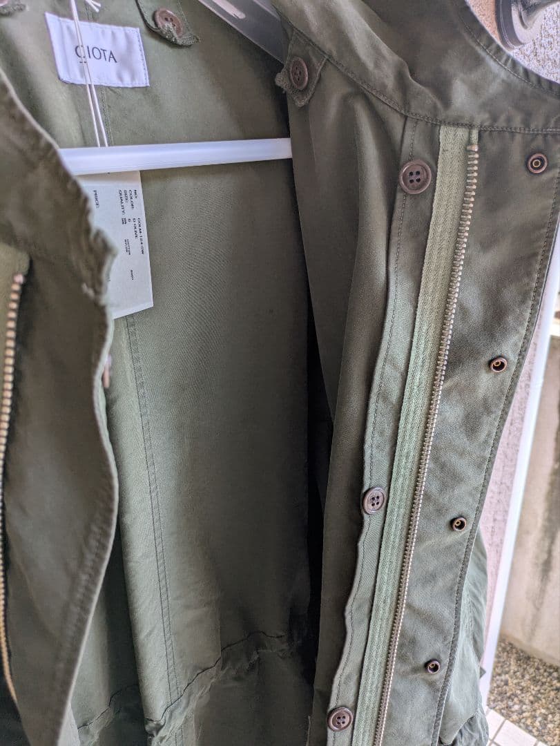 ジャケット・アウター CIOTA Parka-shell M-1951(Stone Wash)