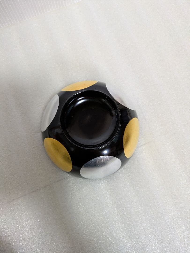 川連漆器】煮物椀 黒 日月 キッチン・日用品・その他 キッチン・食器