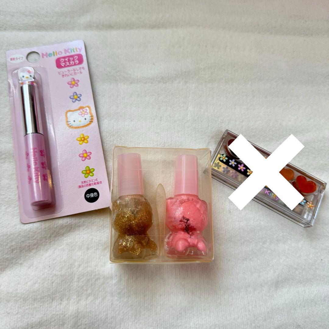 サンリオ レトロ 年代物 当時物 コスメセット 化粧品 キティ ハロー