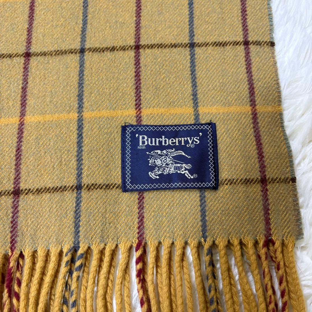 バーバリー ストール 膝掛け ブランケット 大判 チェック - メルカリ