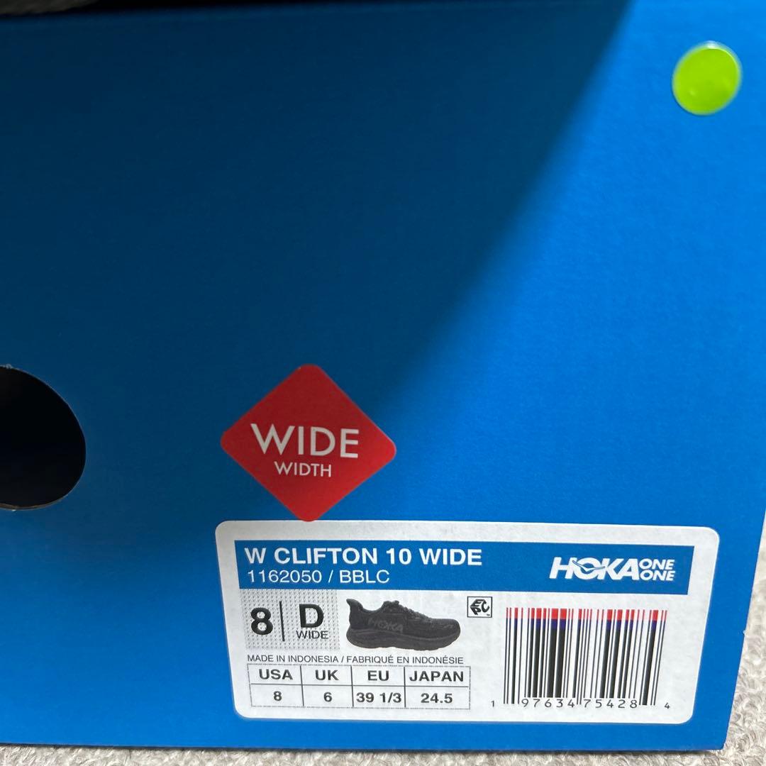 靴 HOKA ONEONE W CLIFTON10 WIDE