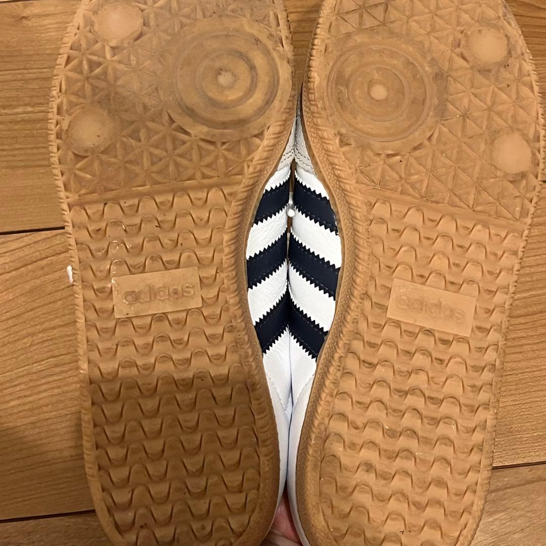 adidas Samba ホワイト/ネイビー SAMBA OG