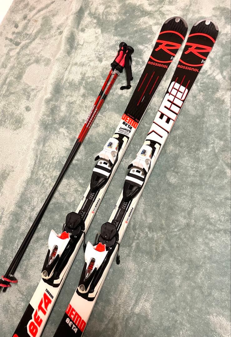 ROSSIGNOL DEMO BETA 166cm スキー板 ストック