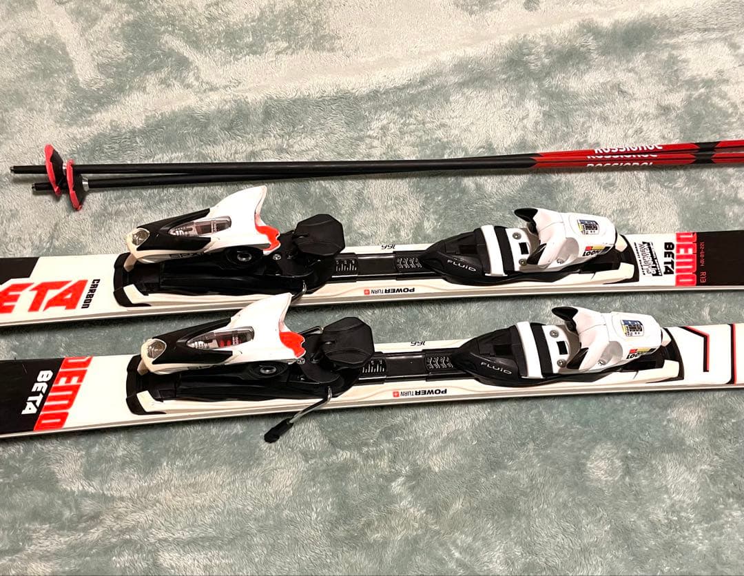 ROSSIGNOL DEMO BETA 166cm スキー板 ストック