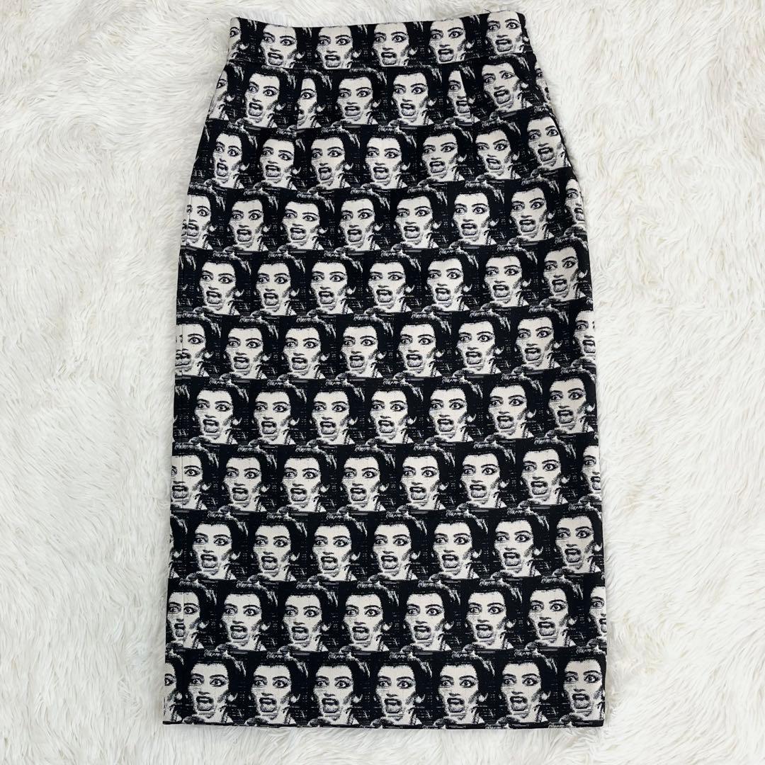 【美品】MARC JACOBS 16SS スカート マリアカラス 総柄 M