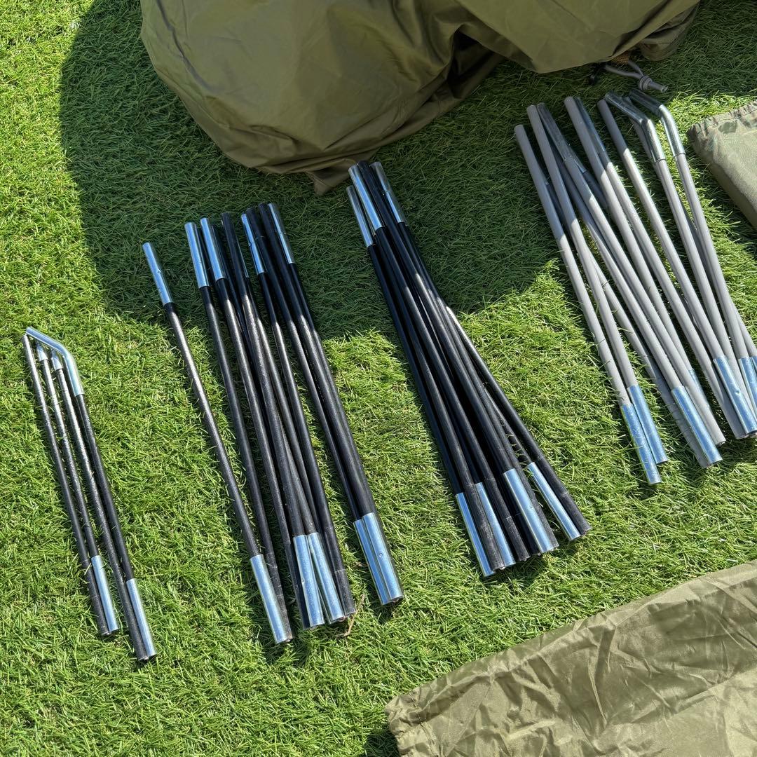 コールマン ツーリングドームLX オリーブ フットプリント付