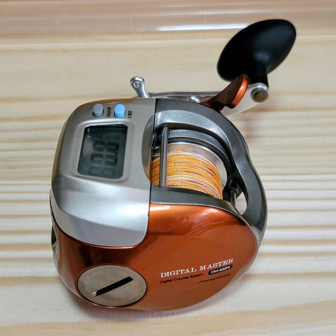 プロマリン デジタルマスター DM-600PE リール デジタルカウンター