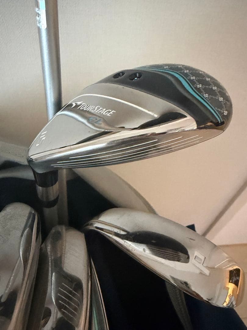 【美品】TOURSTAGE ゴルフクラブセット レディース初心者向け