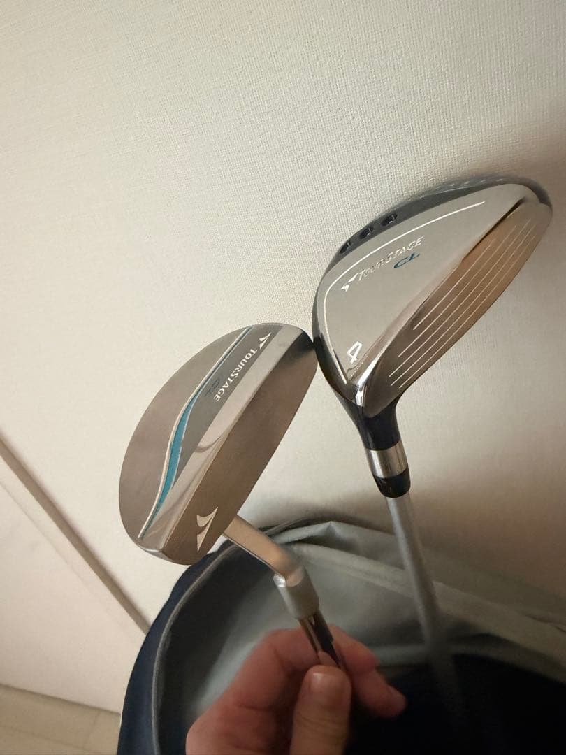【美品】TOURSTAGE ゴルフクラブセット レディース初心者向け