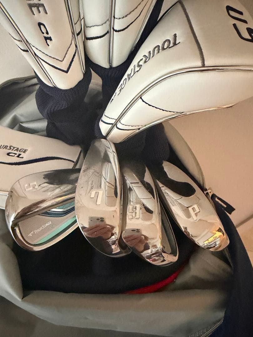 【美品】TOURSTAGE ゴルフクラブセット レディース初心者向け