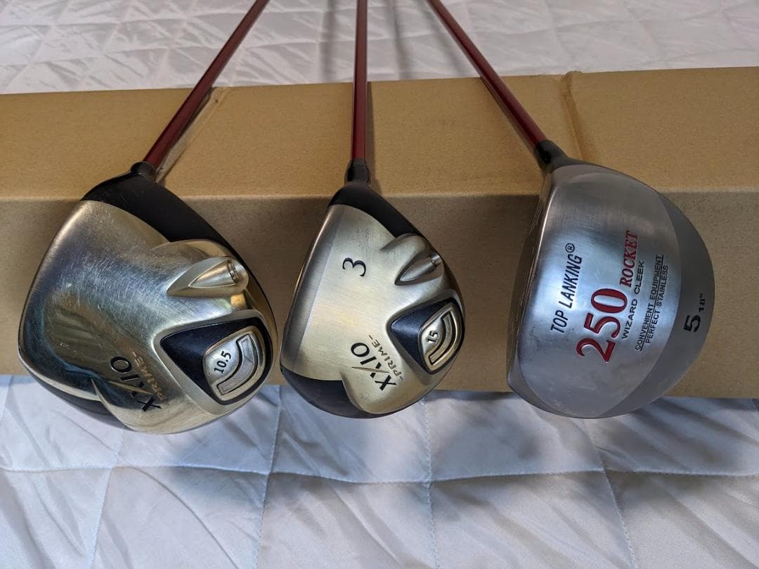 ゼクシオプライム　DR　3W　シャフトはフジクラMortoreSpeeder