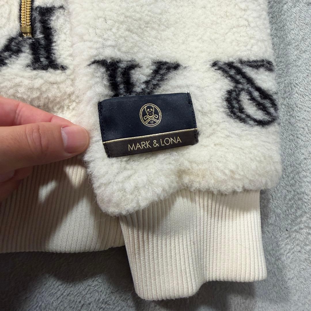 マークアンドロナ ボアジャケット ゴルフウェア MLM-1D-AC08 48