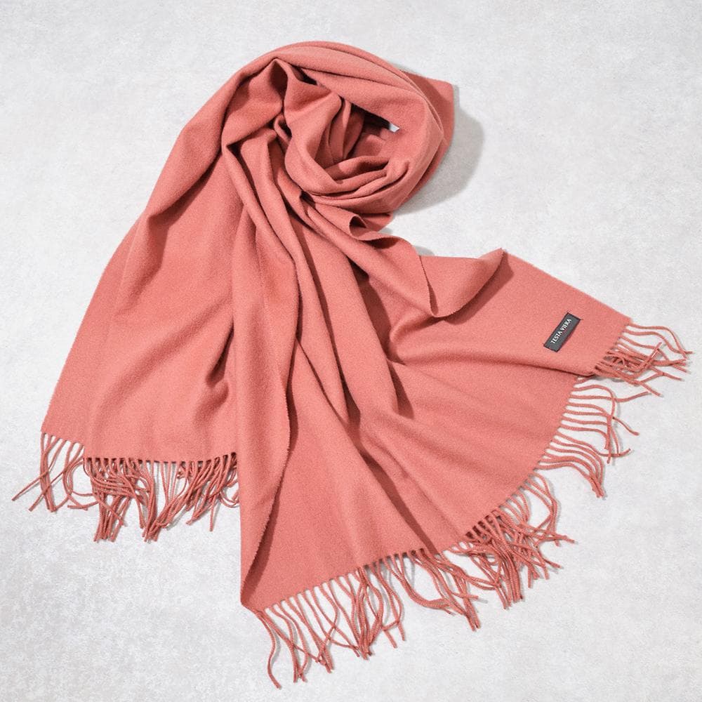深喜毛織 TESTA VIERA CASHMERE カシミヤ 大判ストール