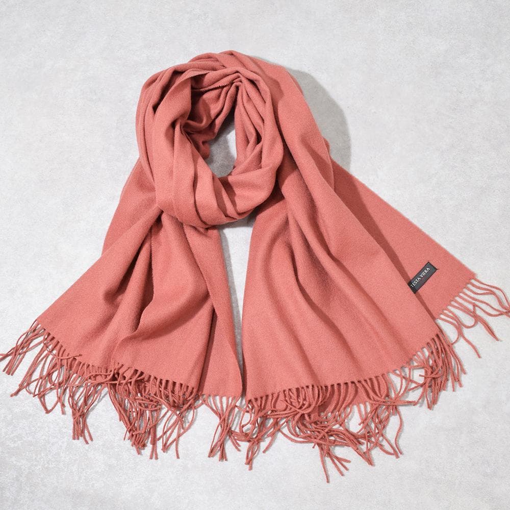 深喜毛織 TESTA VIERA CASHMERE カシミヤ 大判ストール