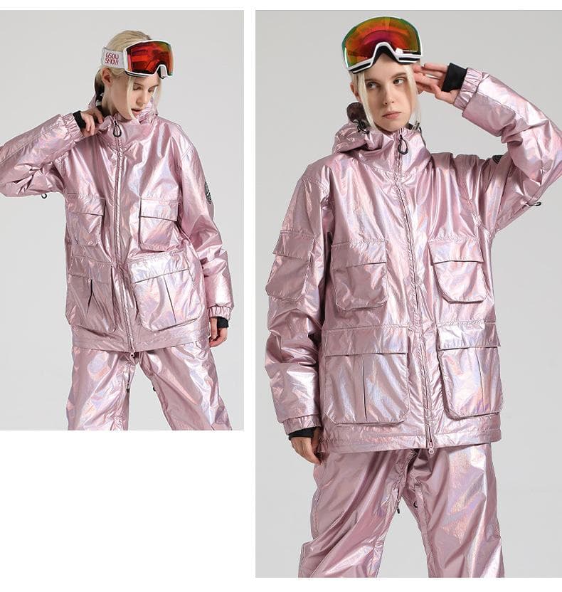 スノーボードウェア ジャケット キラキラ スノーウェア レディース インスタ