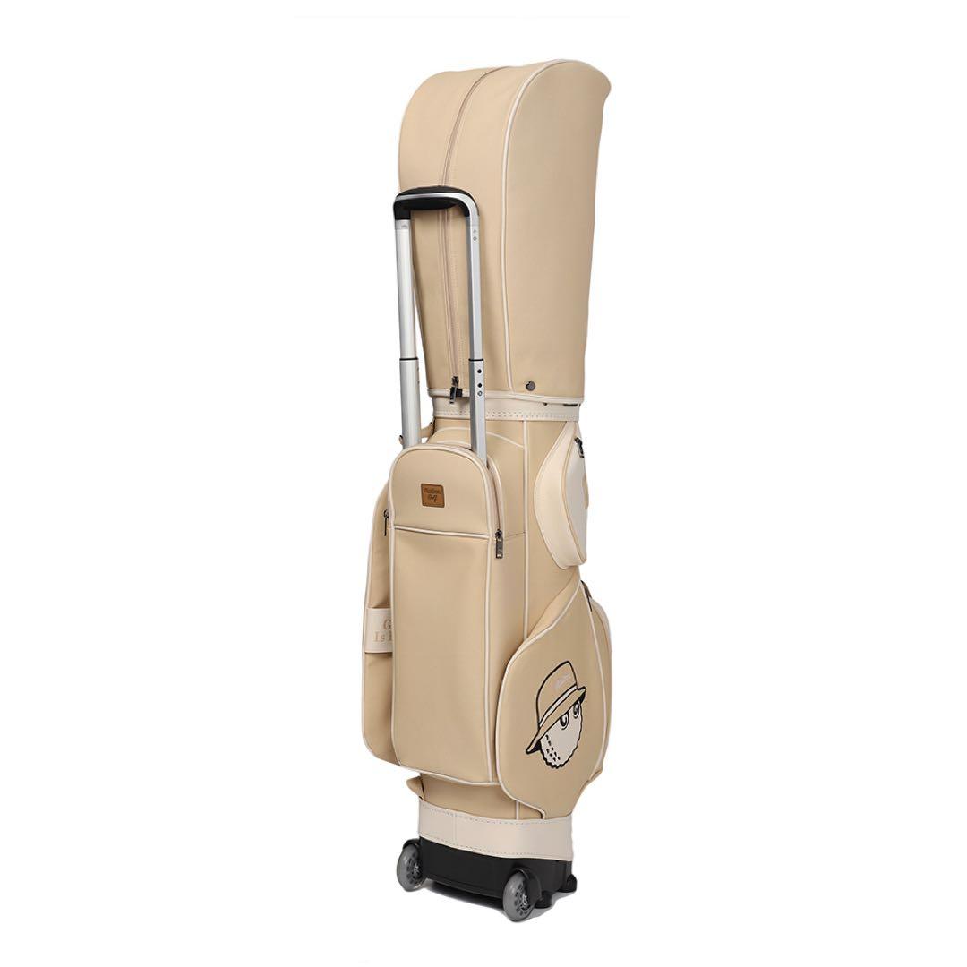 【即発送】MALBON マルボンゴルフ キャディバッグ ゴルフバッグ ベージュ