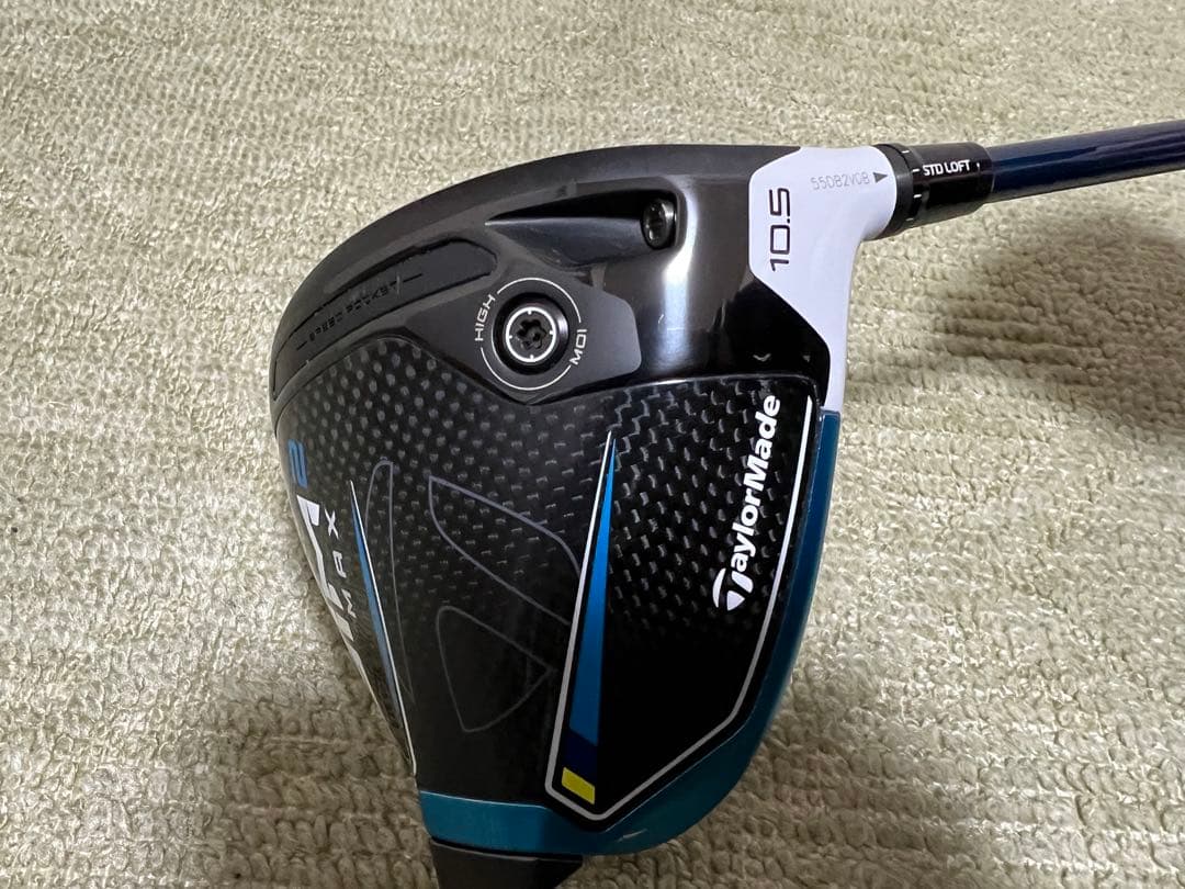 超美品】TaylorMade SIM2 MAXドライバー ヘッドカバー付き - メルカリ