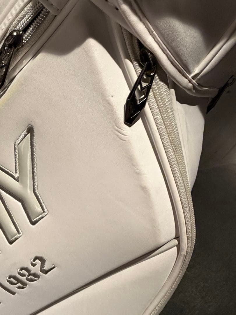 【匿名配送】CALLAWAY ホワイトキャディバッグ　直取OK