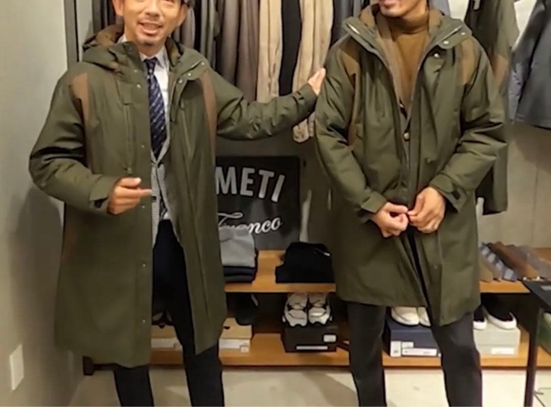 新品ラルディーニホワイトマウンテニアリング相澤氏モッズコートS ¥14