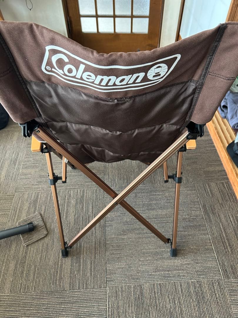 美品　コールマン　コンフォートマスター　キャンバススリングチェア