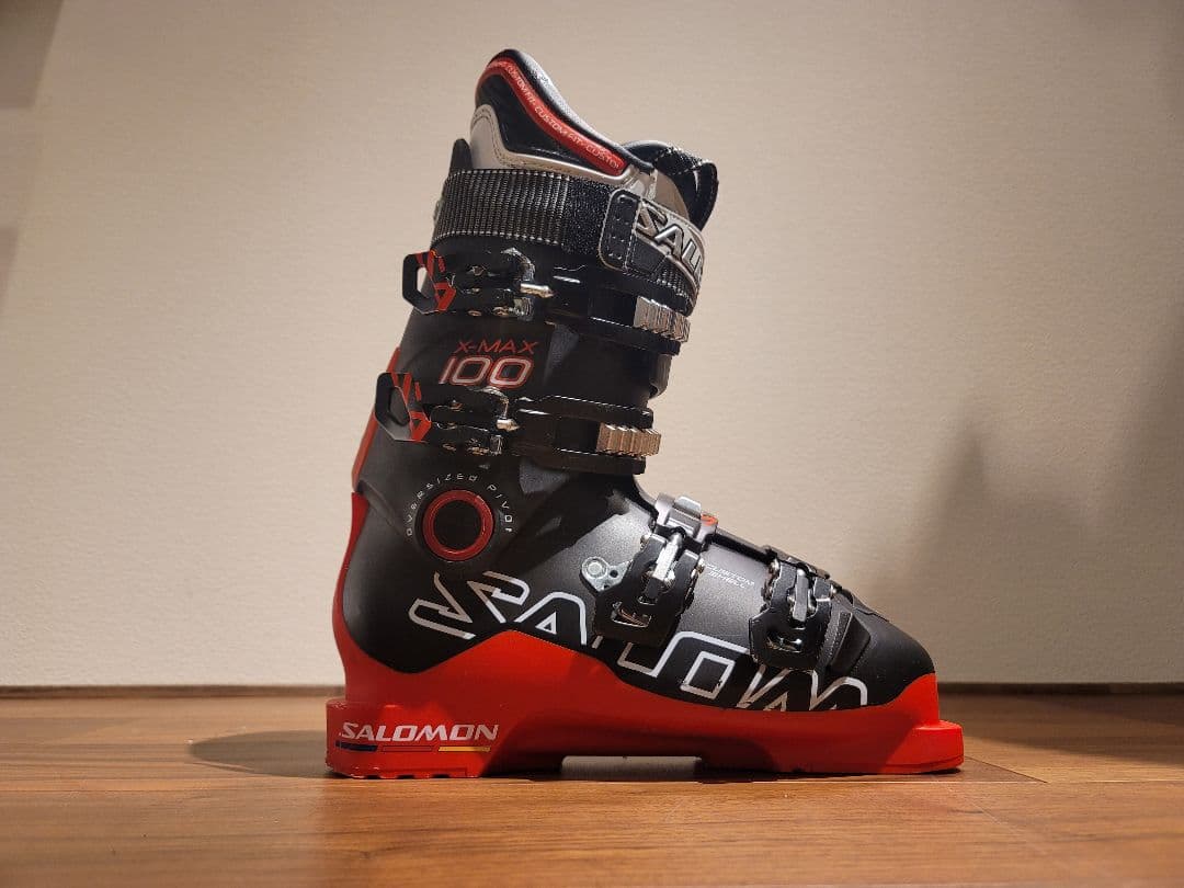 【美品】salomonサロモンX-MAX100 25.0-25.5cm