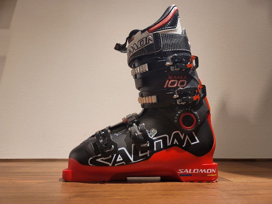 【美品】salomonサロモンX-MAX100 25.0-25.5cm