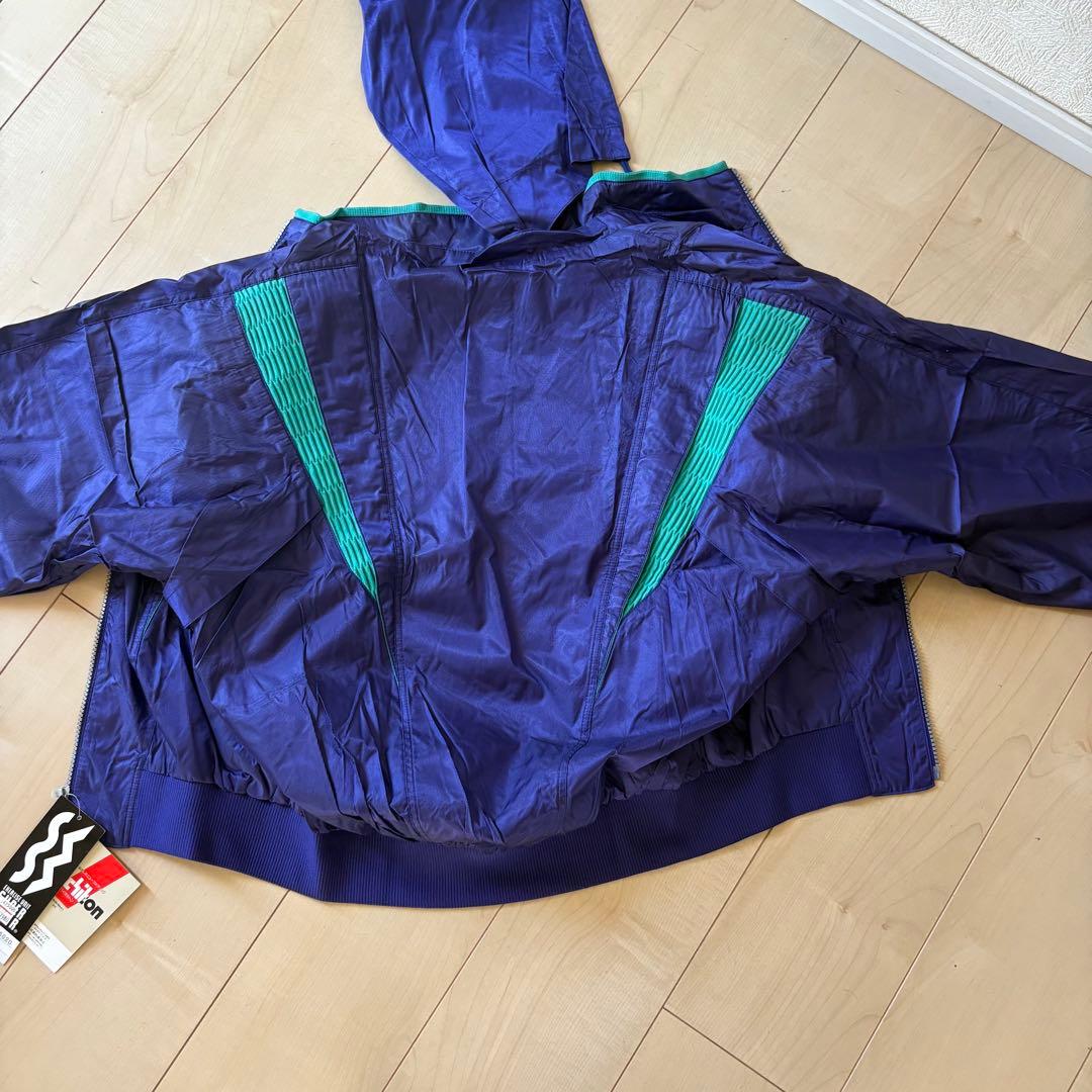 90s スーパースター　ナイロン　セットアップ　パープル　L