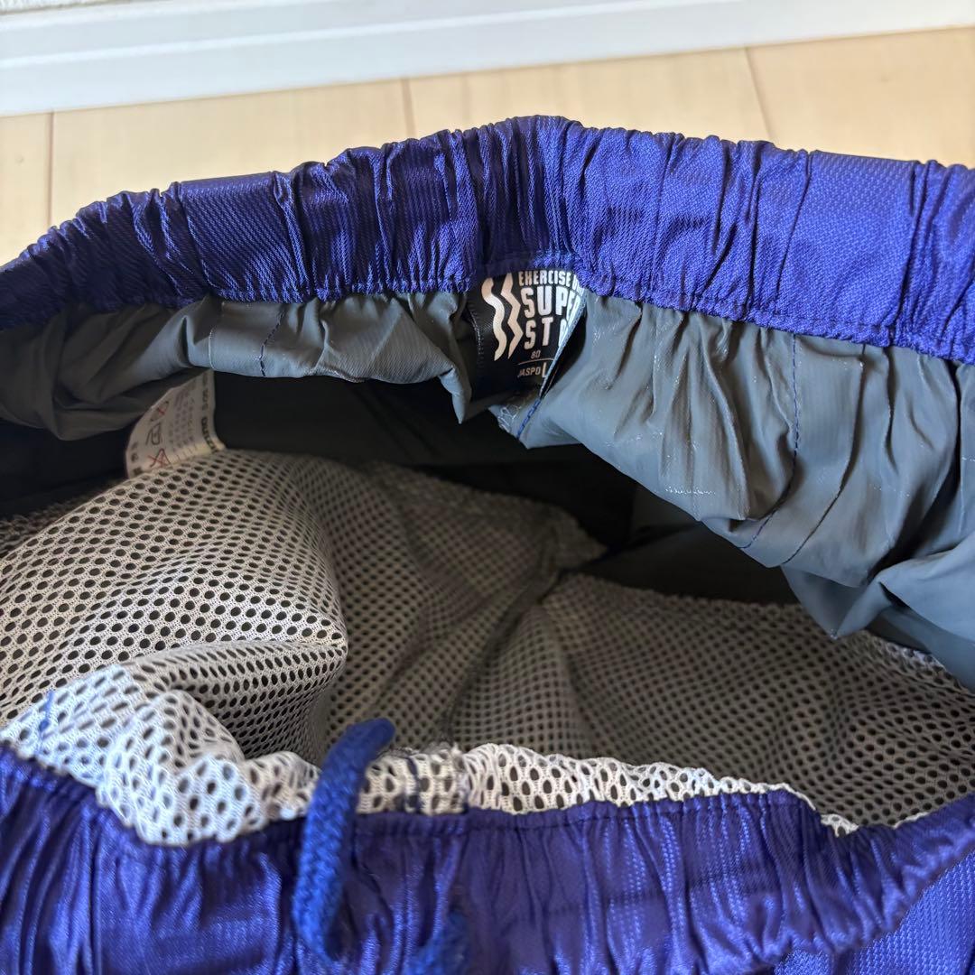 90s スーパースター　ナイロン　セットアップ　パープル　L