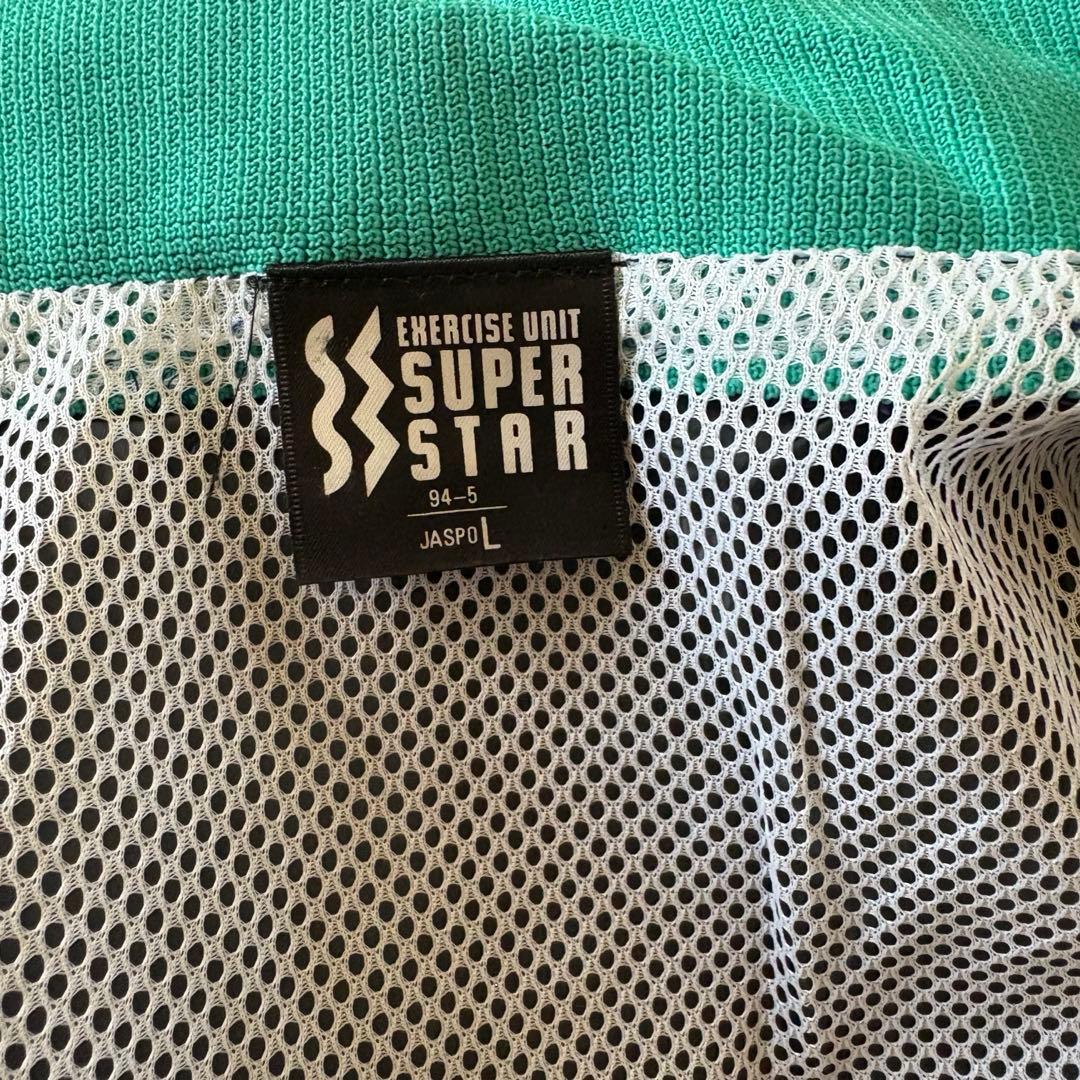 90s スーパースター　ナイロン　セットアップ　パープル　L