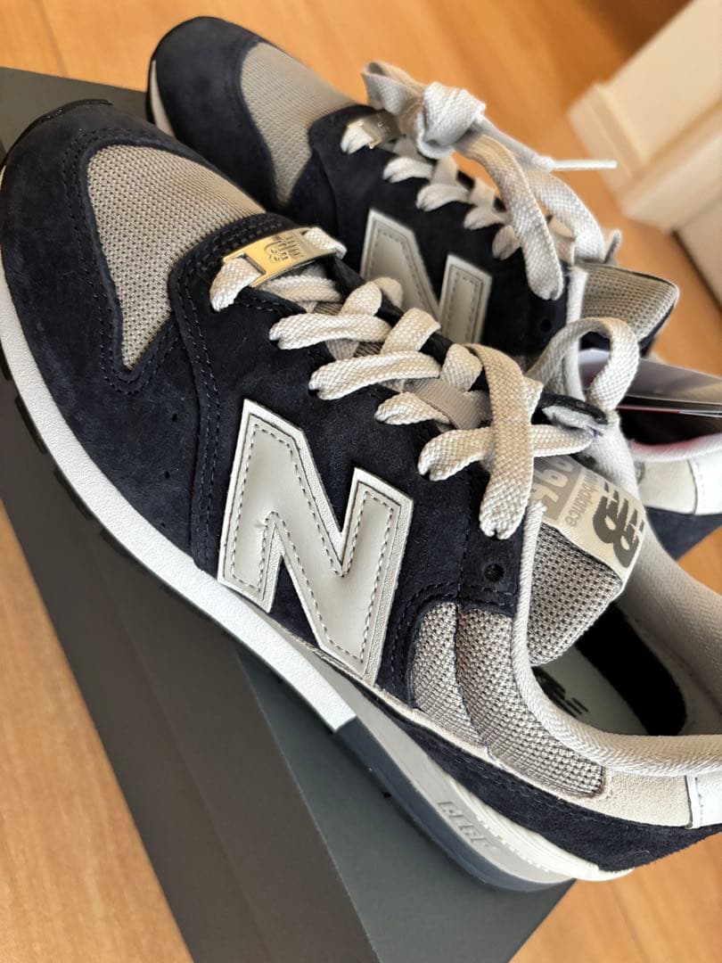 【ニューバランス】スニーカー CM996CQ2 ネイビー 23.0