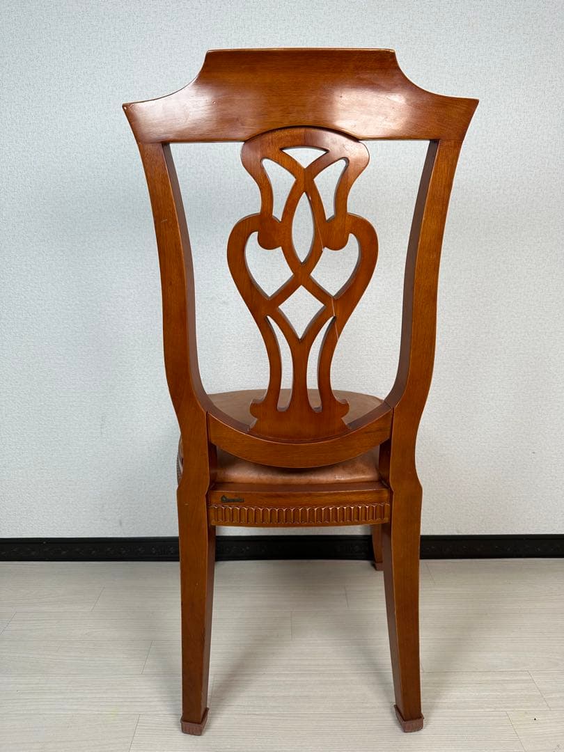 （2/6）英国 アンティーク YAZHEN ダイニングチェア 食卓椅子 ※i4※