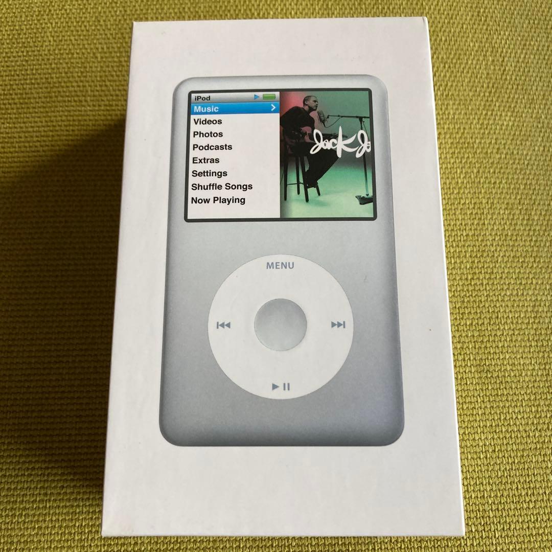 【中古】Apple iPod classic 120GB 箱付　おまけ付