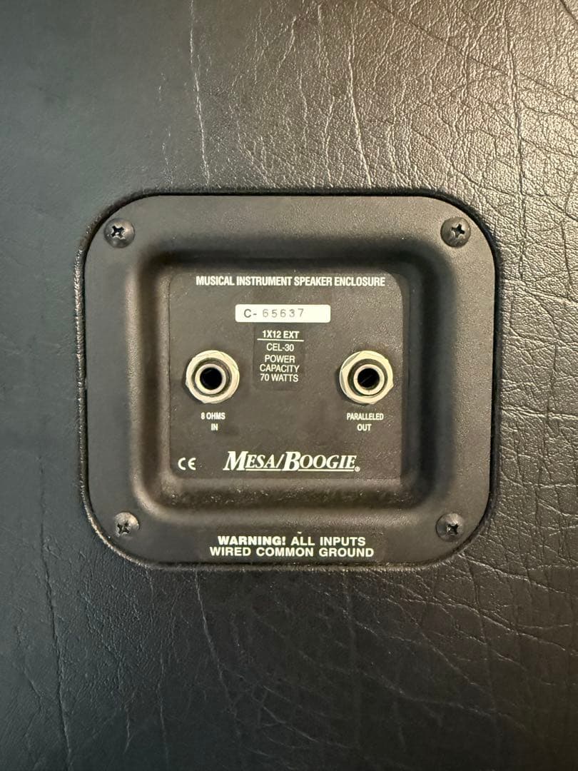 美品】Mesa Boogie 1×12 キャビネット vintage30 - メルカリ