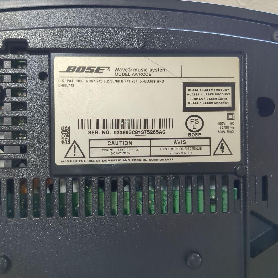 t*n様 BOSE Wave Music System 本体　説明書　専用バック