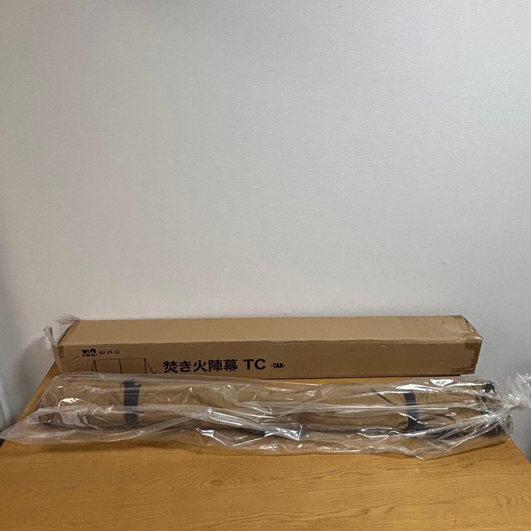 新品・未使用　WAQ 焚き火陣幕TC 陣幕 ポリコットン ワック タン　送料無料