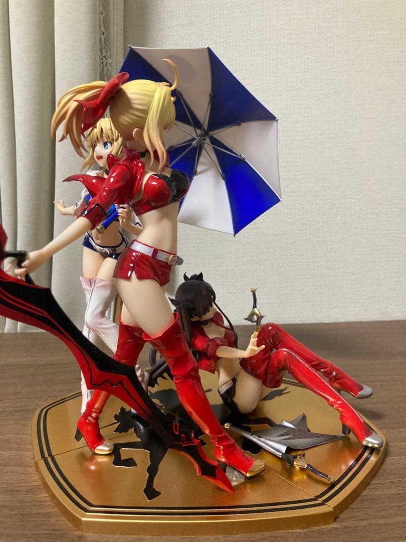 TYPE-MOON RACING セイバー　ネロ　遠坂凛　3体セット