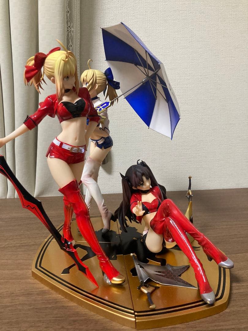 TYPE-MOON RACING セイバー　ネロ　遠坂凛　3体セット