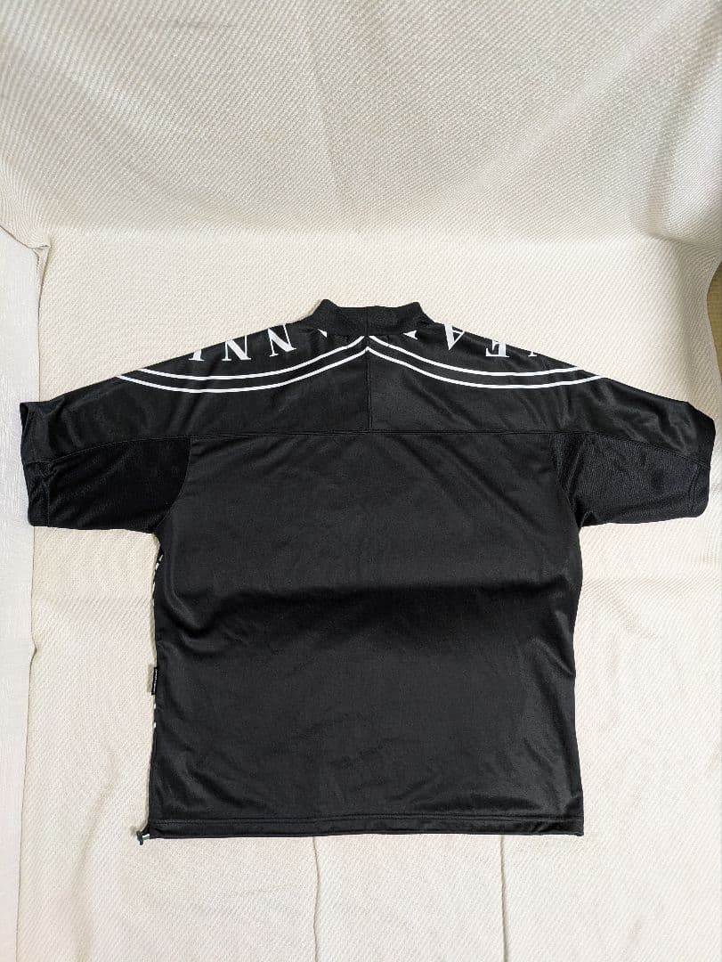 マークアンドロナ　モックネックシャツ　メンズ