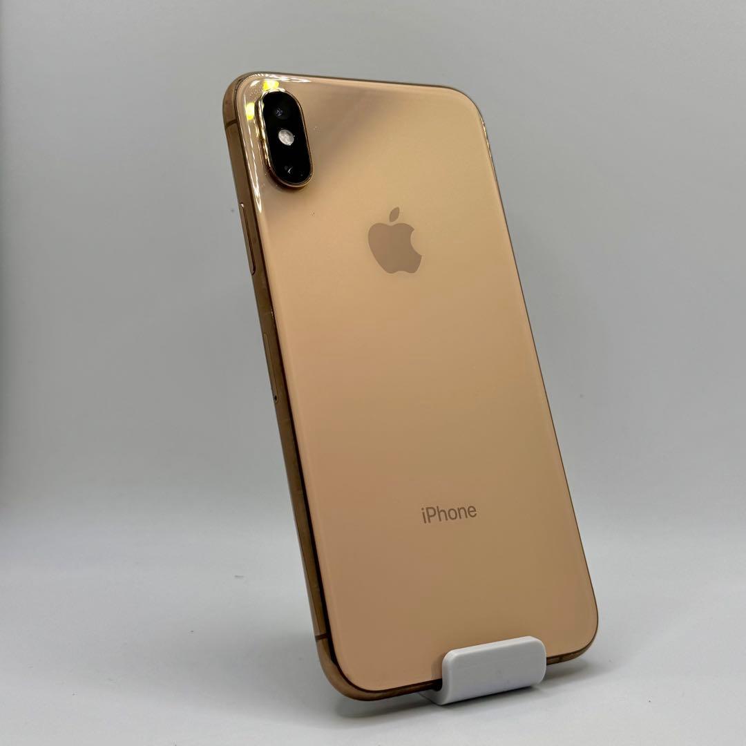 iPhone XS 256GB バッテリー100% ゴールド - メルカリ